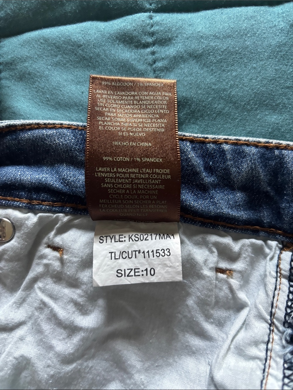 Kut from the Kloth Distressed Blue Denim Women’s Shorts 10 - Picture 7 of 7